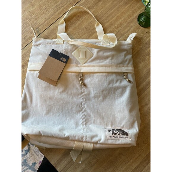 The North Face Cream Backpack - Picture 1 of 7